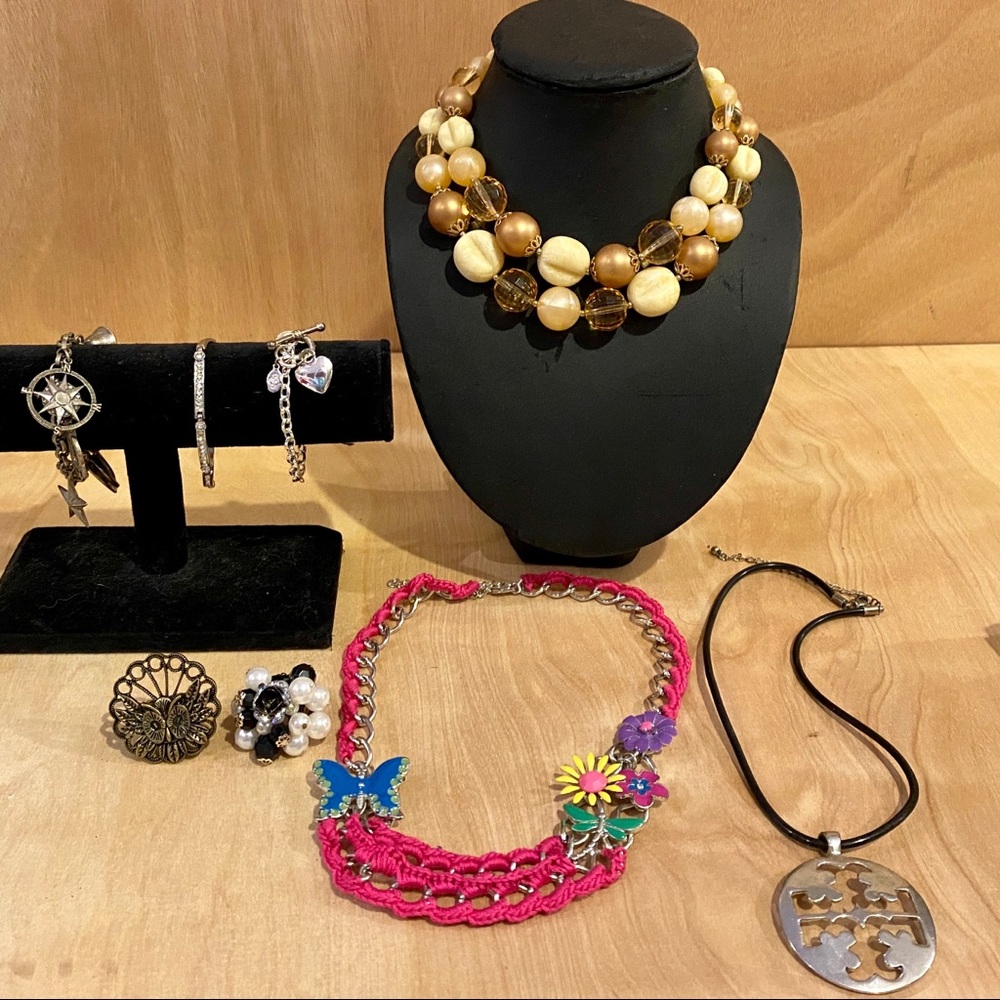 Vintage Designer Jewelry Lot - Signed & Unsigned
